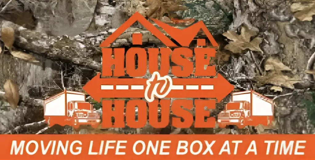 House To House Moving Company Logo 2025