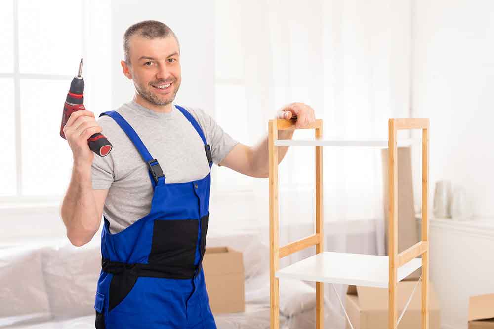 Mover Assembling Cabinet - Assembling and Disassembling Services by House To House Moving - Top Rated Mississippi Moving Company