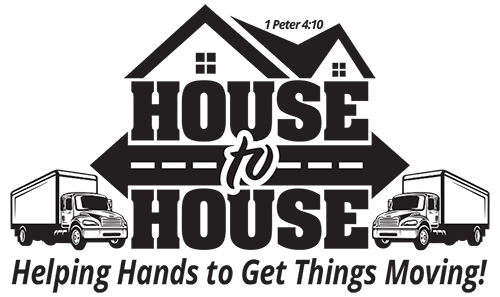 House To House Moving Logo - Top Rated Moving Company In Tupelo Mississippi.
